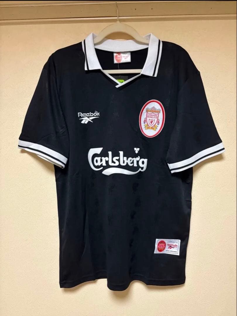 リバプール 黒 ジャージ Reebok 96/97