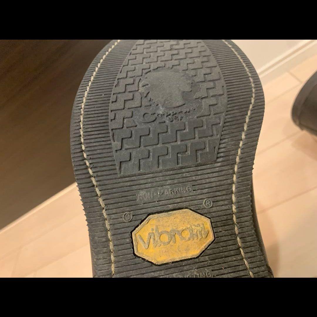 チペワ エンジニアブーツ バイク バイカー ツーリング 黒 レザー 27cm