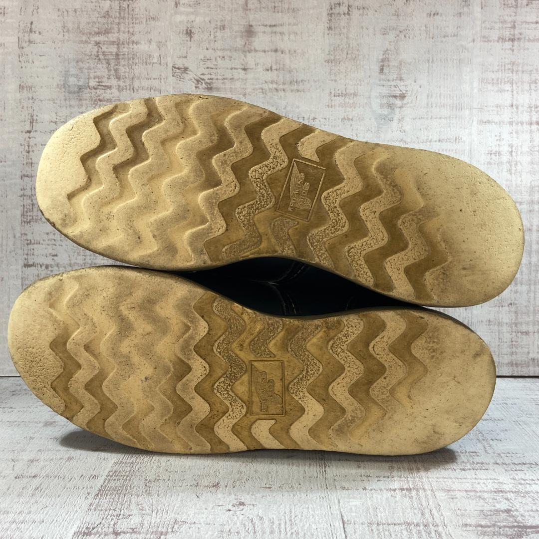 レッドウィング　ブラック　レザー ブーツ　７　１／２