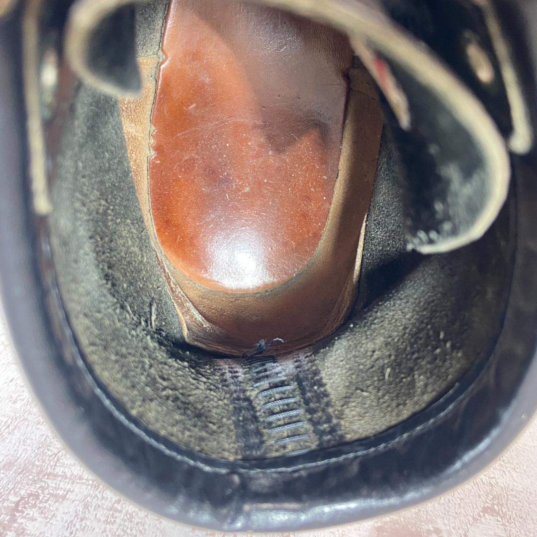 レッドウィング　ブラック　レザー ブーツ　７　１／２