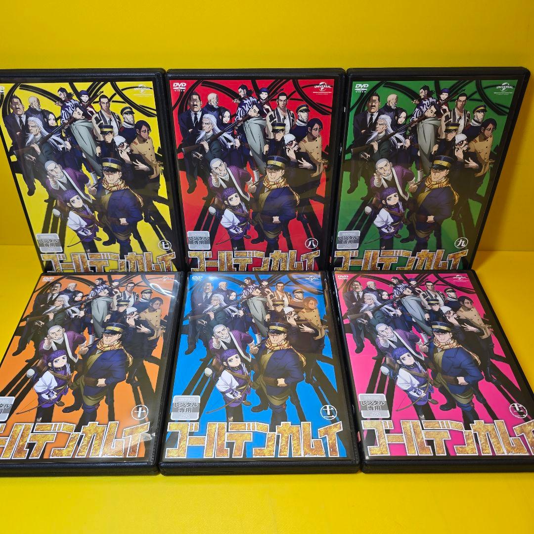 ※新品ケース交換済み　「ゴールデンカムイ」1期~4期 全25巻 DVD