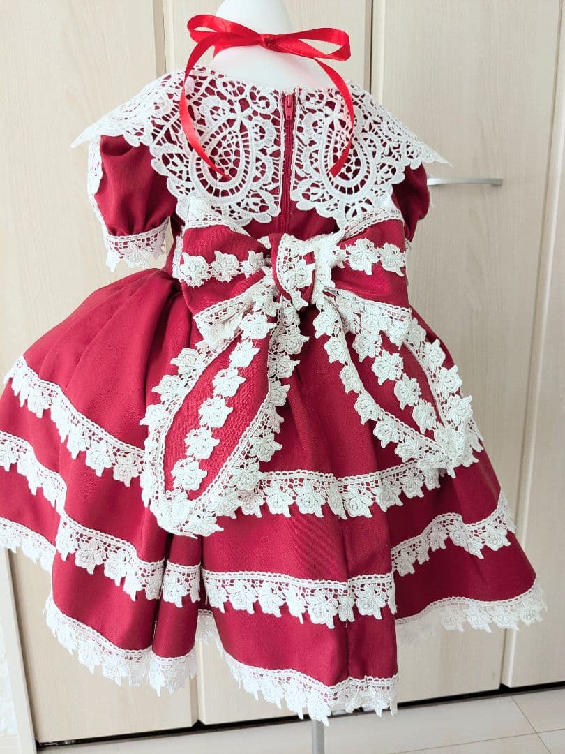 ハンドメイド　ワンピース　100size