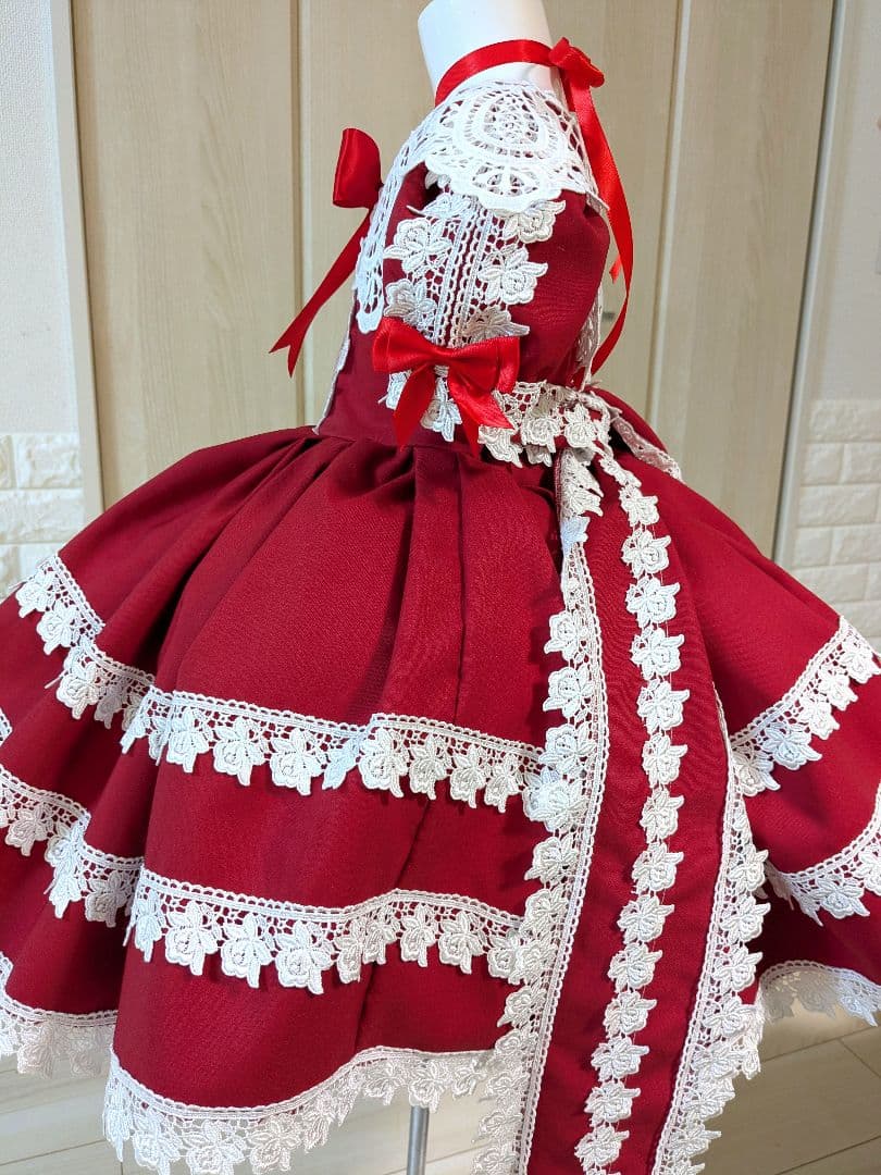 ハンドメイド　ワンピース　100size