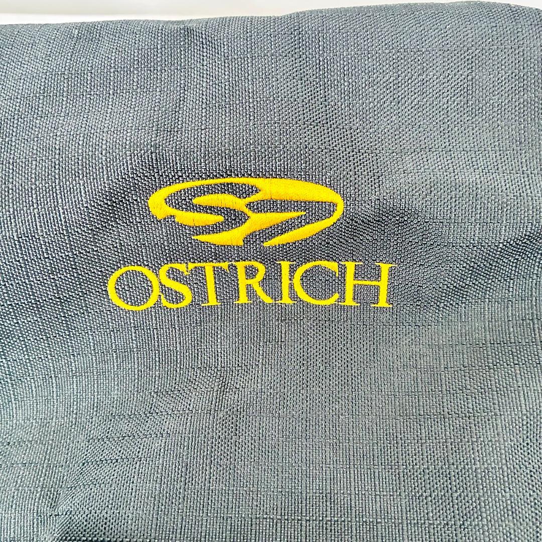 ★美品・希少★ OSTRICH S-7 金刺繍ロゴ　サイドバッグ 2個セット