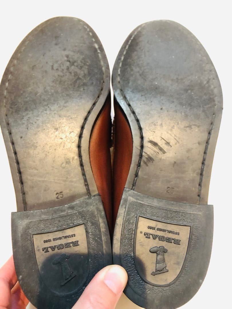 ★超美品★定価24,800円！リーガル REGAL ローファー 25EE