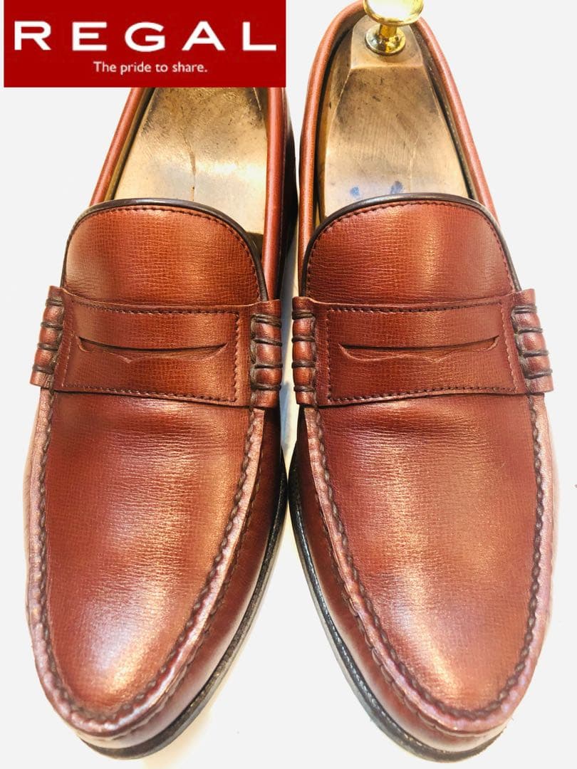 ★超美品★定価24,800円！リーガル REGAL ローファー 25EE