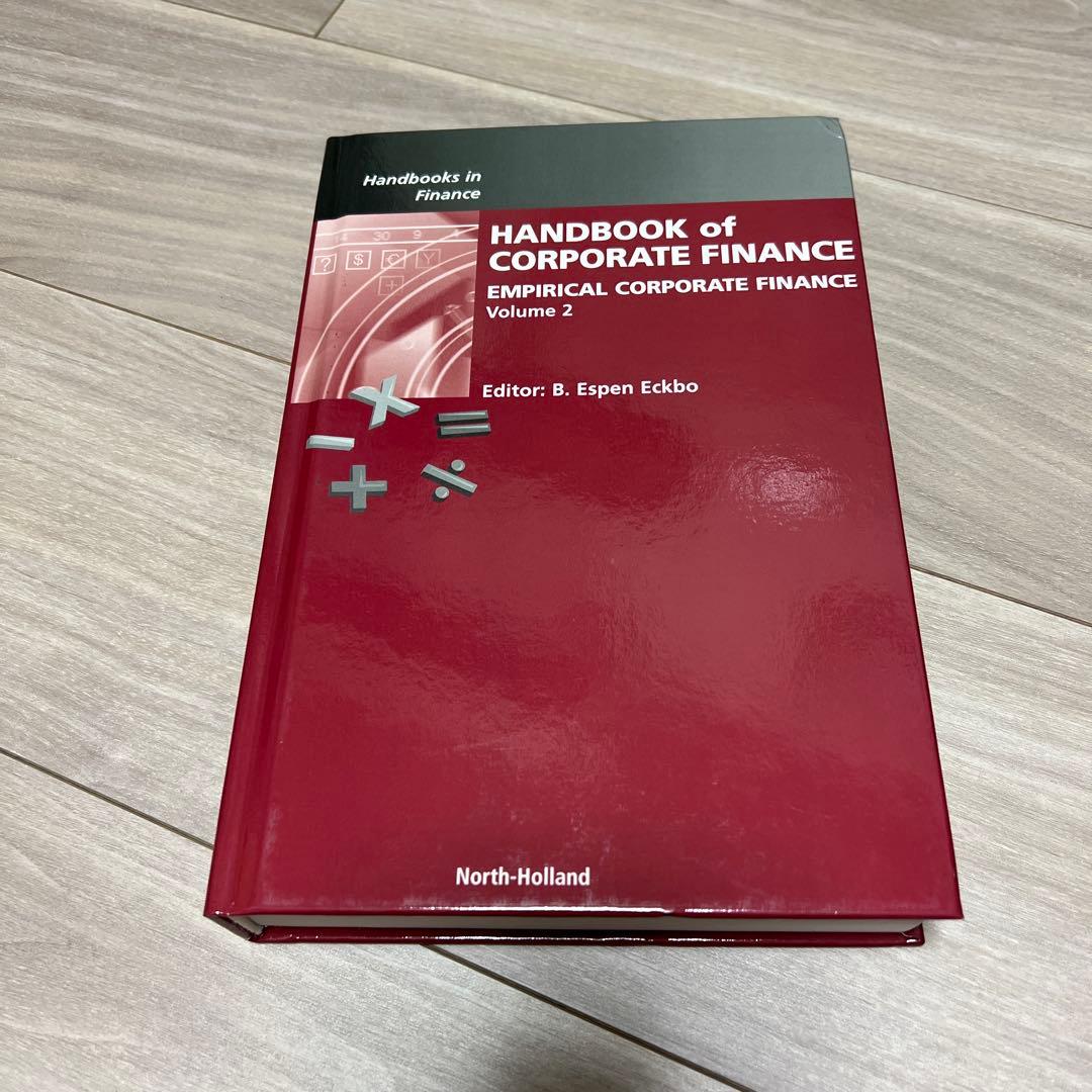 ビジネス・経済 Handbook of Corporate Finance, Volume 2
