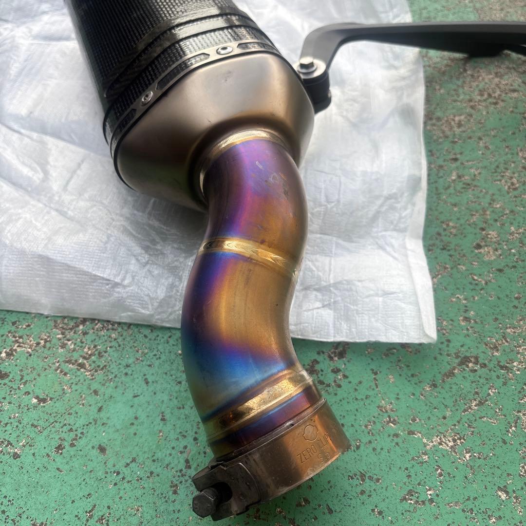 zx10r マフラー16〜20AKRAPOVIC マフラーステーレーシングフック