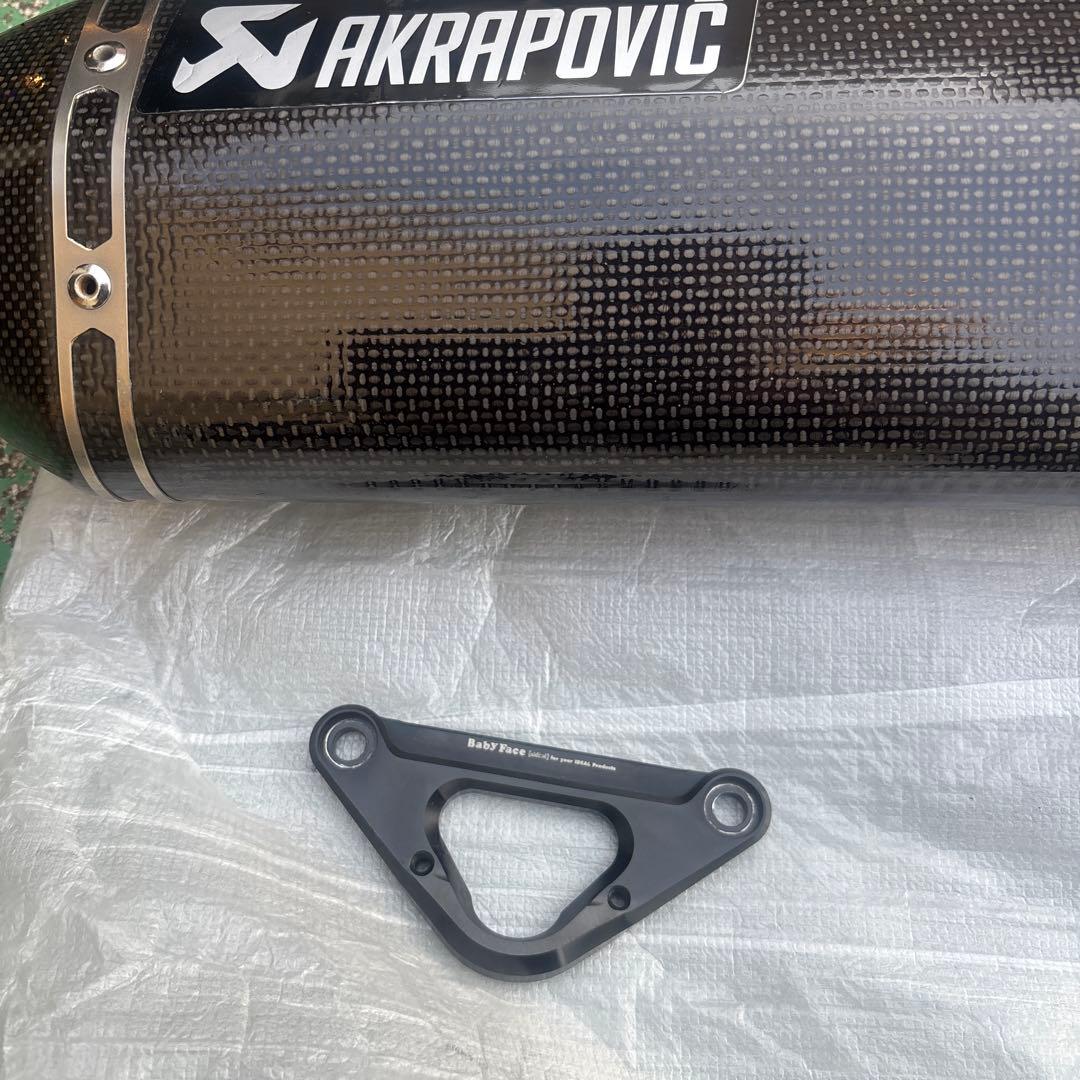 zx10r マフラー16〜20AKRAPOVIC マフラーステーレーシングフック