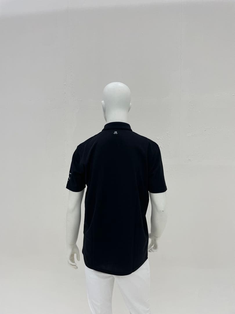 エリートグリップ　無地半袖ポロシャツ　ブラック　L 新品