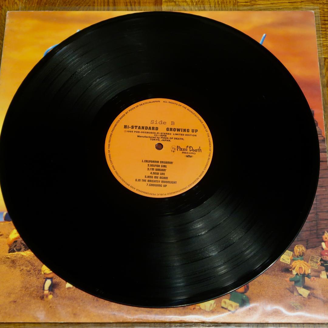 Hi-Standard / GROWING UP LP レコード 限定盤