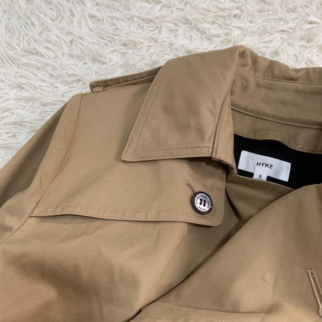 美品✨定番✨ハイク 3 ウールライナー付きトレンチコート コットン ベージュ