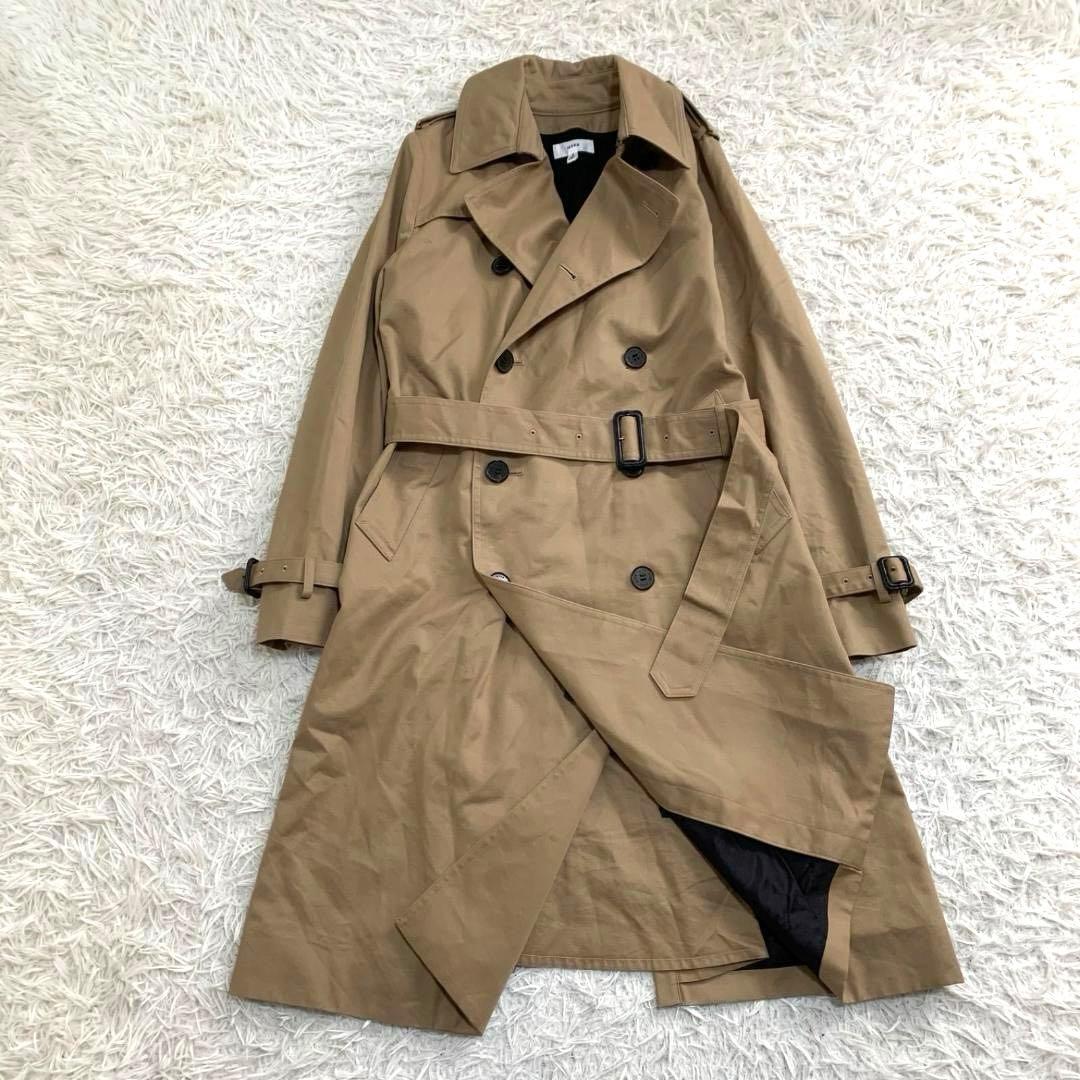 美品✨定番✨ハイク 3 ウールライナー付きトレンチコート コットン ベージュ