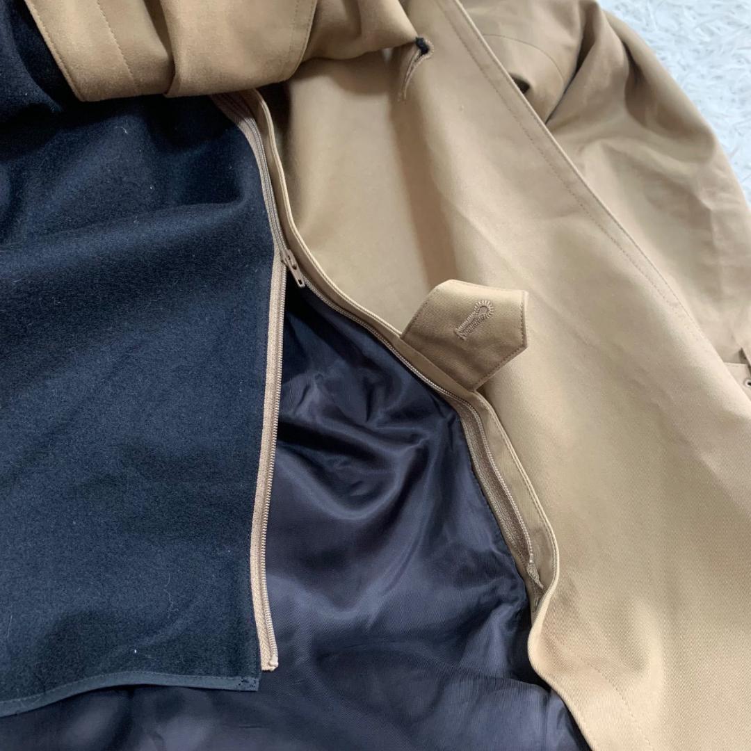 美品✨定番✨ハイク 3 ウールライナー付きトレンチコート コットン ベージュ