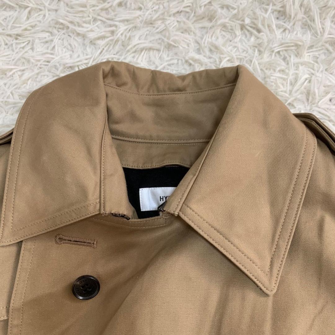 美品✨定番✨ハイク 3 ウールライナー付きトレンチコート コットン ベージュ