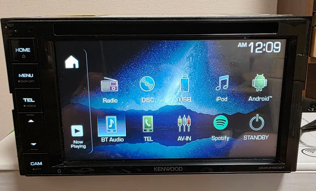 KENWOOD DDX4190BT ディスプレイオーディオ 　ケンウッド