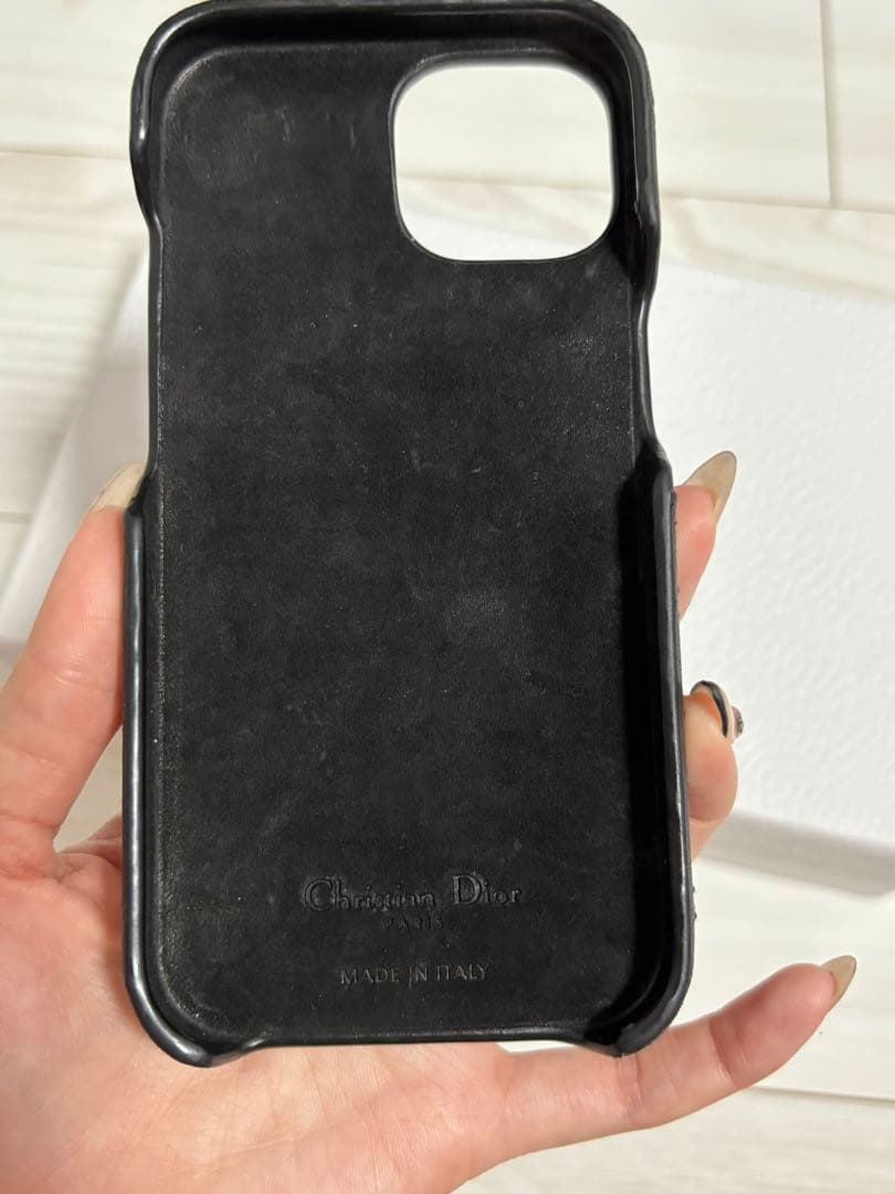 美品✨ディオール iPhoneケース iPhone15カナージュ