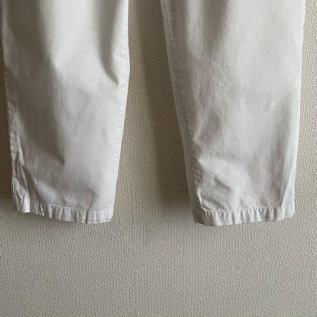【美品】 ポロラルフローレン 2タック チノパン アンドリューパンツ 白