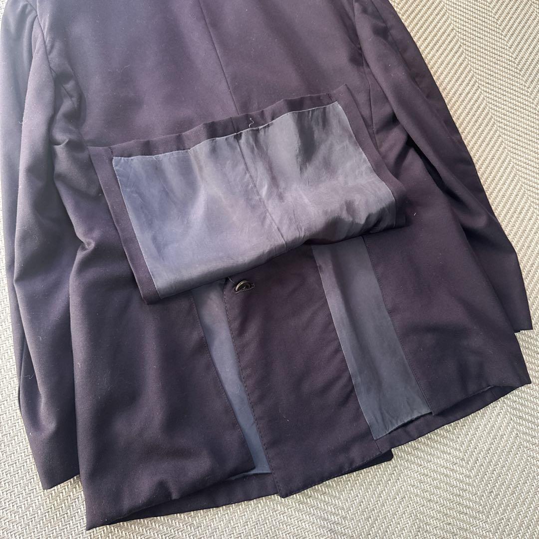 ポロラルフローレン　紺ブレ　金ボタン　ダブルテーラードジャケット　メンズL