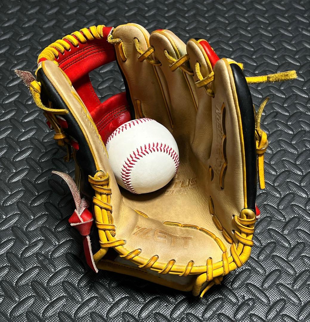 ZETT オーダー プロステイタス 軟式 内野手用 グローブ 今宮健太