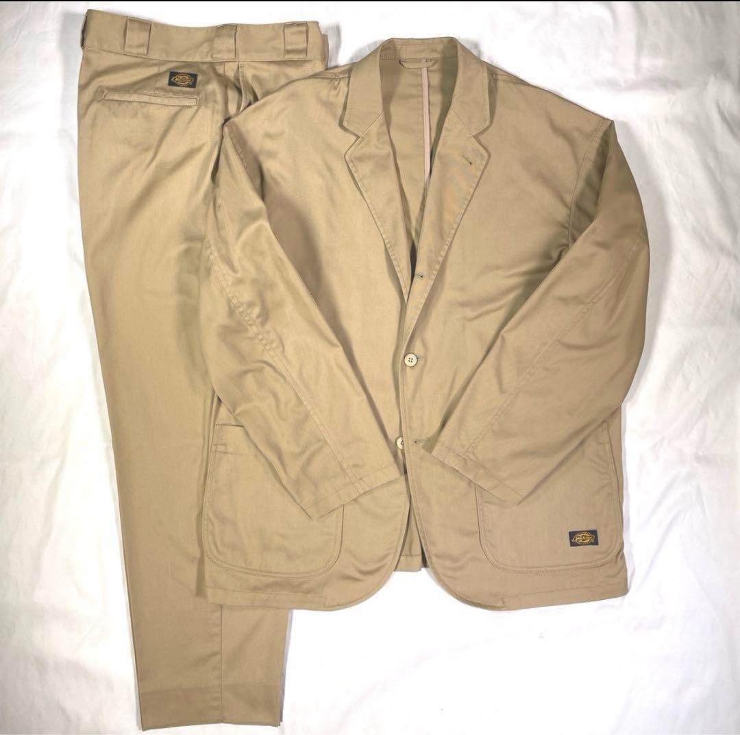 Dickies TRIPSTER BEAMS SUIT スーツ （ベージュ）M