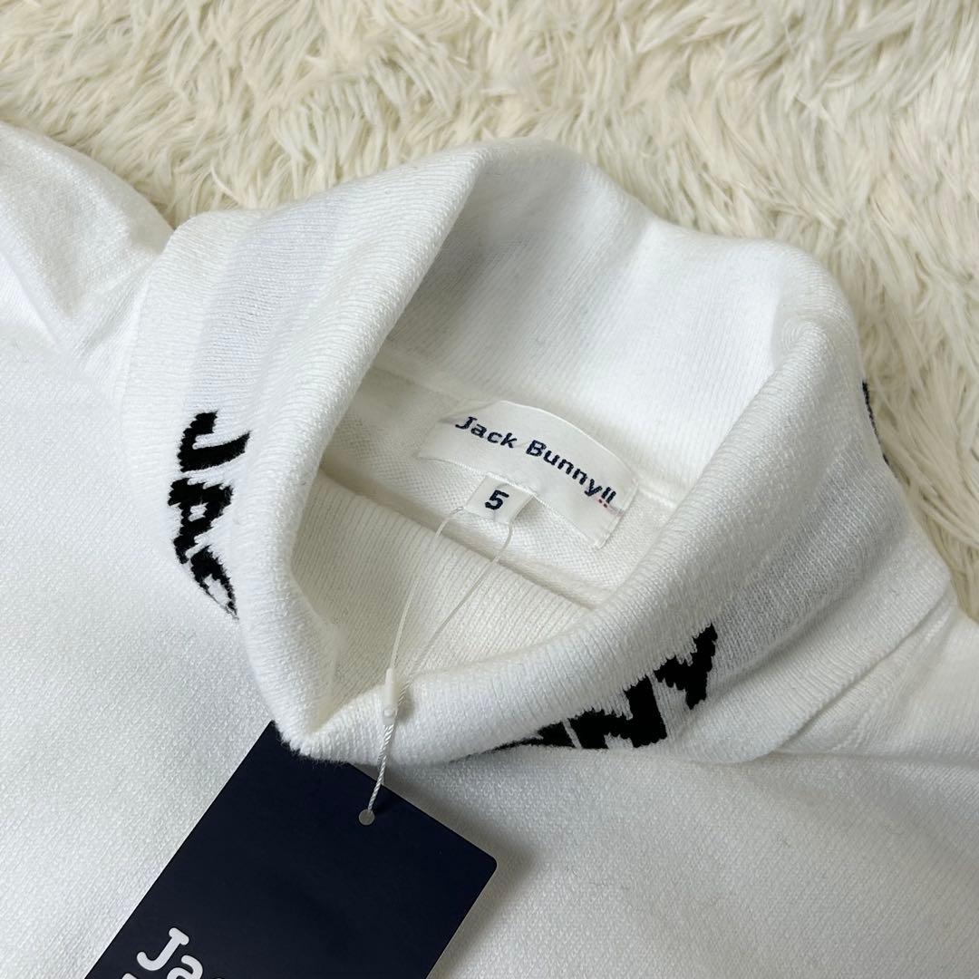 ジャックバニー タートルネック ロゴ セーター ニット 2023年モデル
