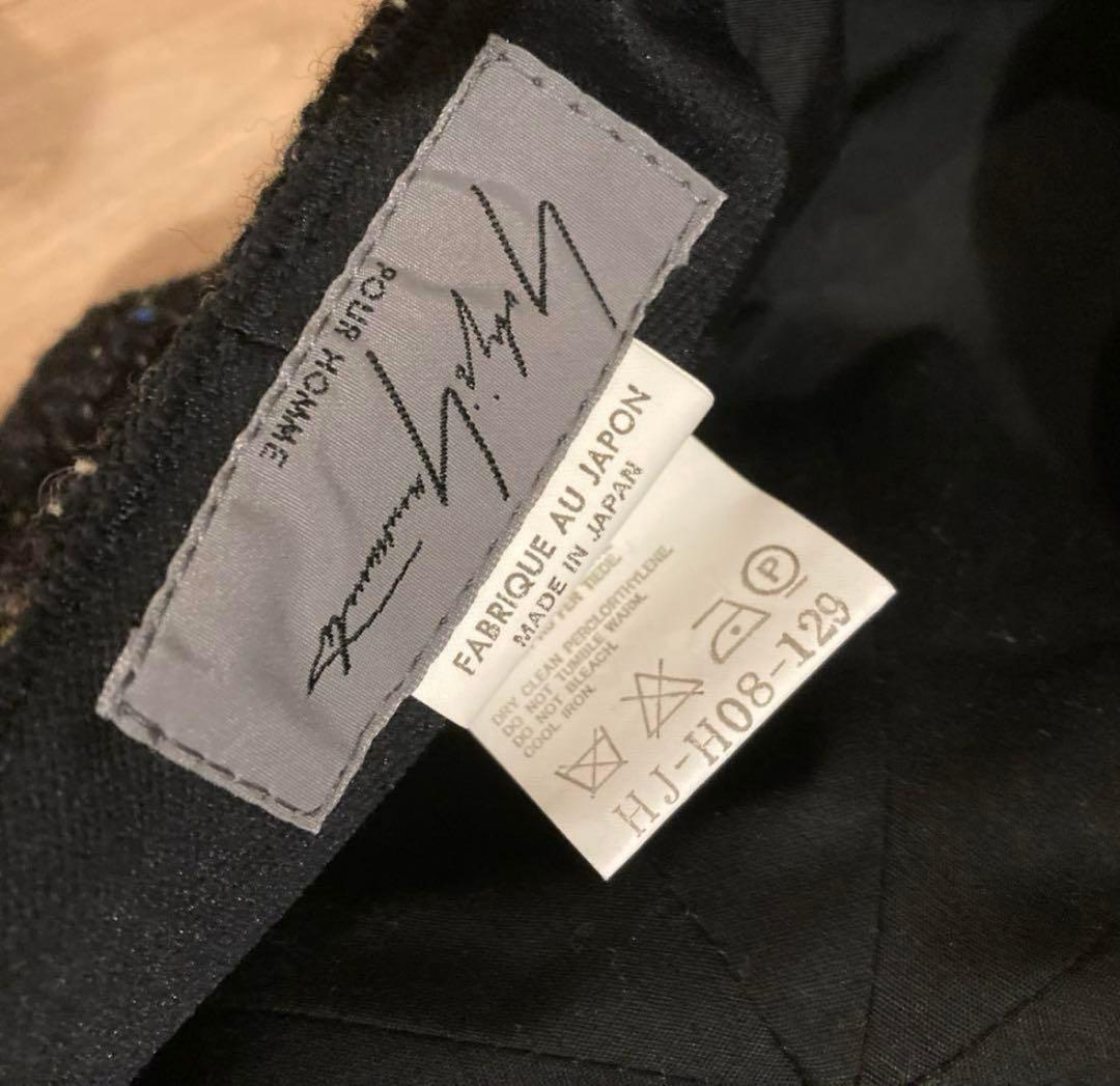 YOHJI YAMAMOTO HOMME 04AW ハンチング帽 ヨウジヤマモト