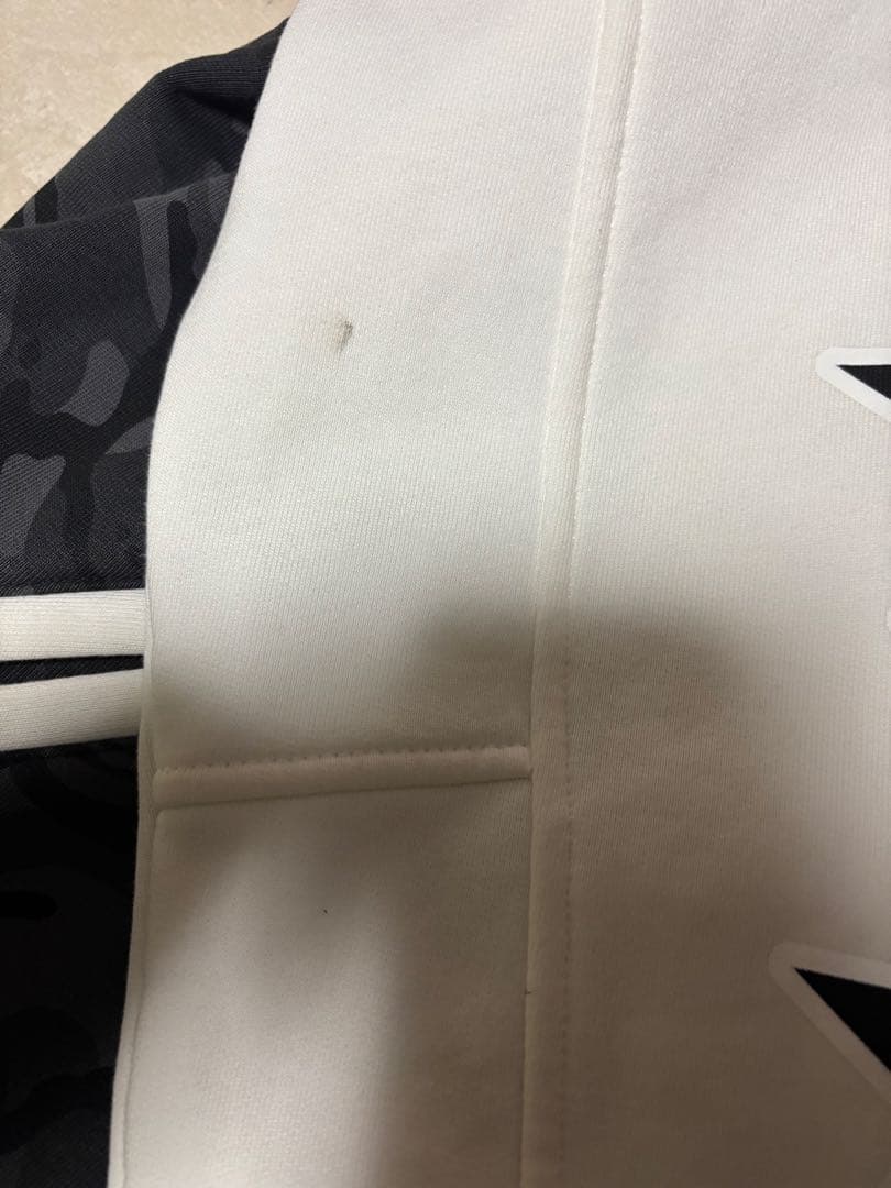 A BATHING APE スタジャン ブルゾン カモフラ柄 裏起毛 M