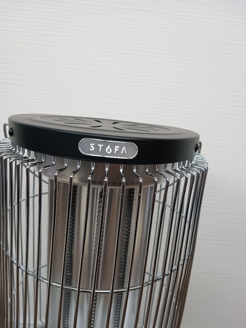 STOFA アウトドア用遠赤外線ヒーター STU-1201(K)オシャレストーブ