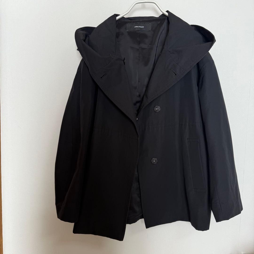 ジャーナルスタンダード　グログランコート　フード付き　38サイズ