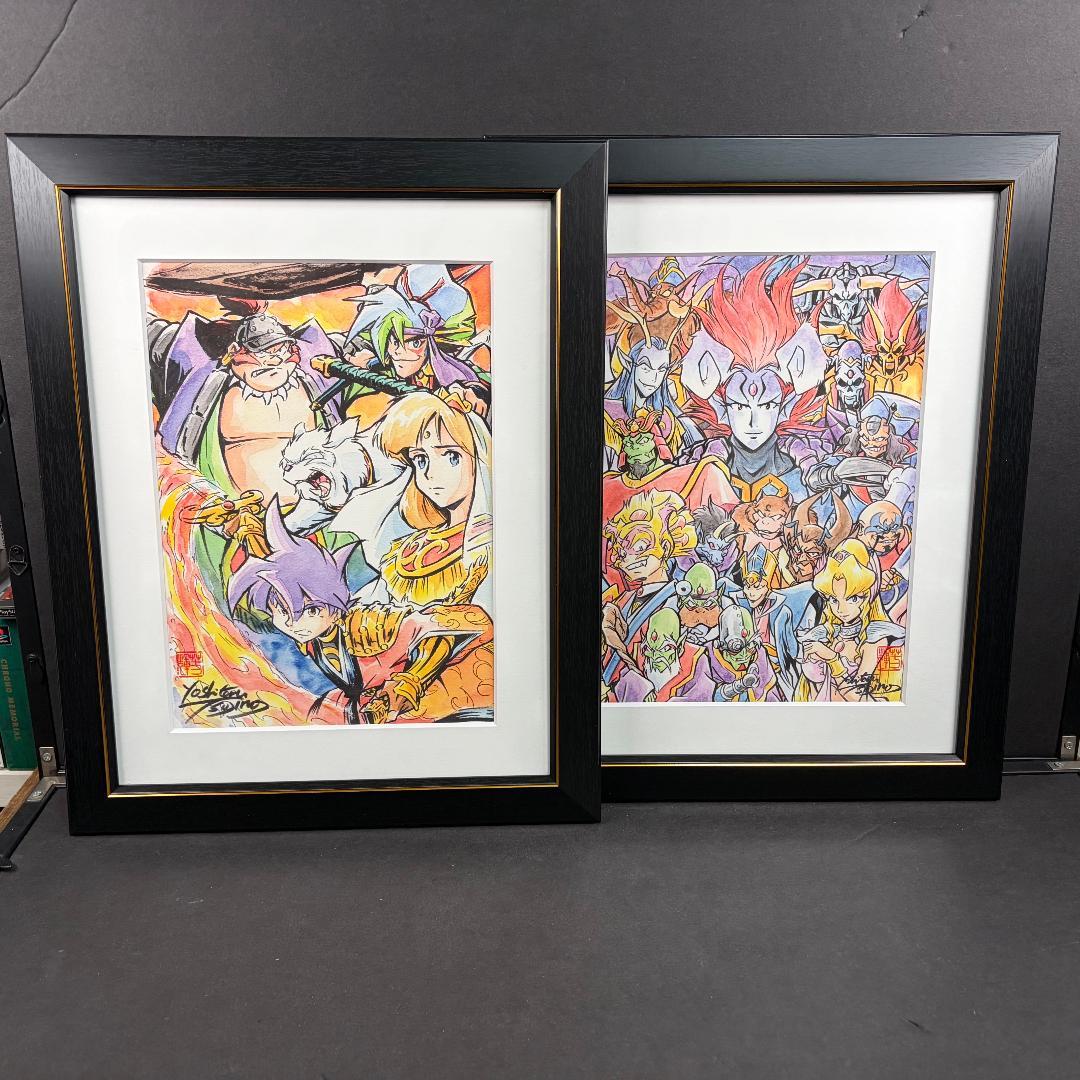 中古 天外魔境II 卍MARU 複製原画 A ＆ B まとめ売りセット