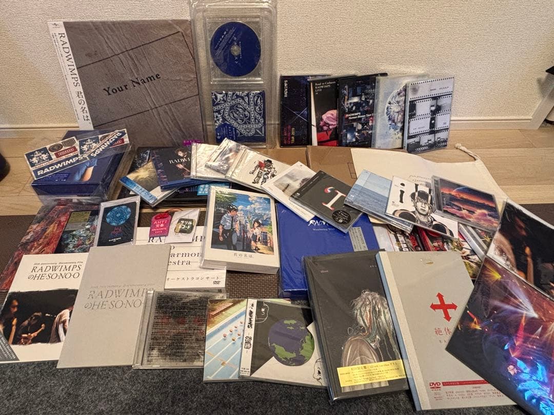 RADWIMPS CD DVD ファングッズ