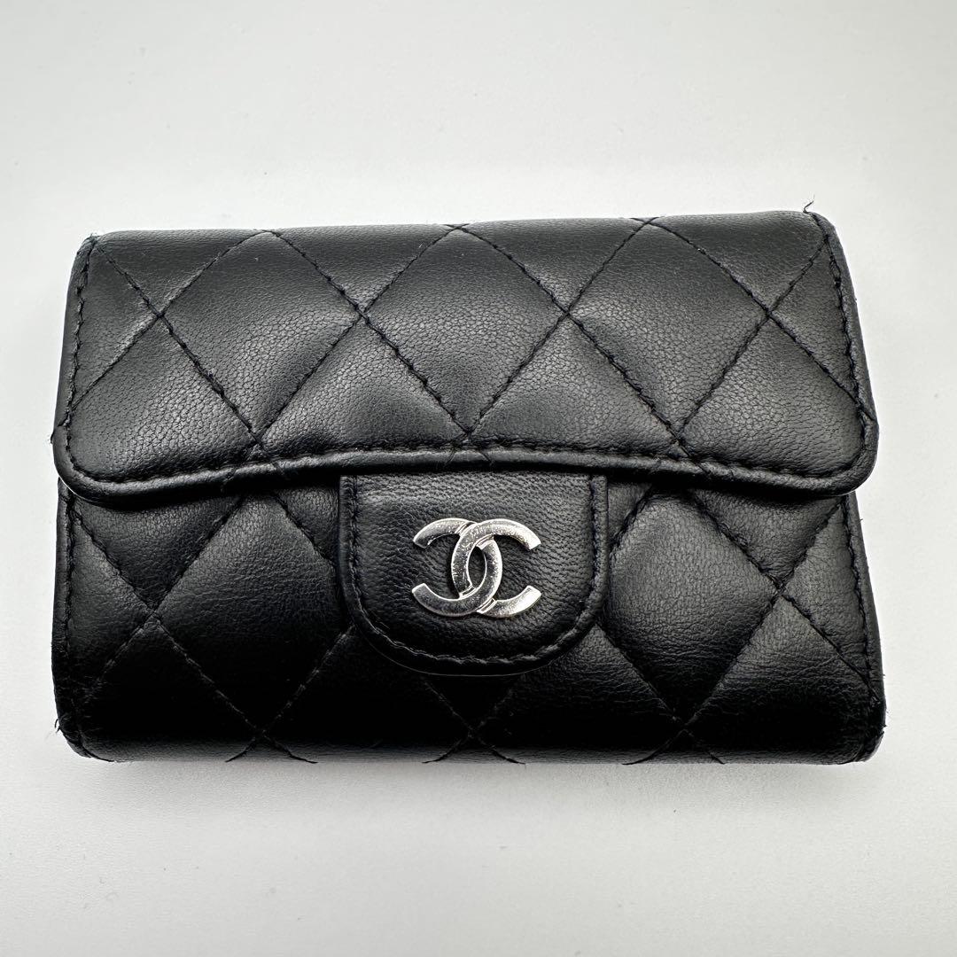 CHANEL シャネル マトラッセ キーケース 4連 シルバー金具