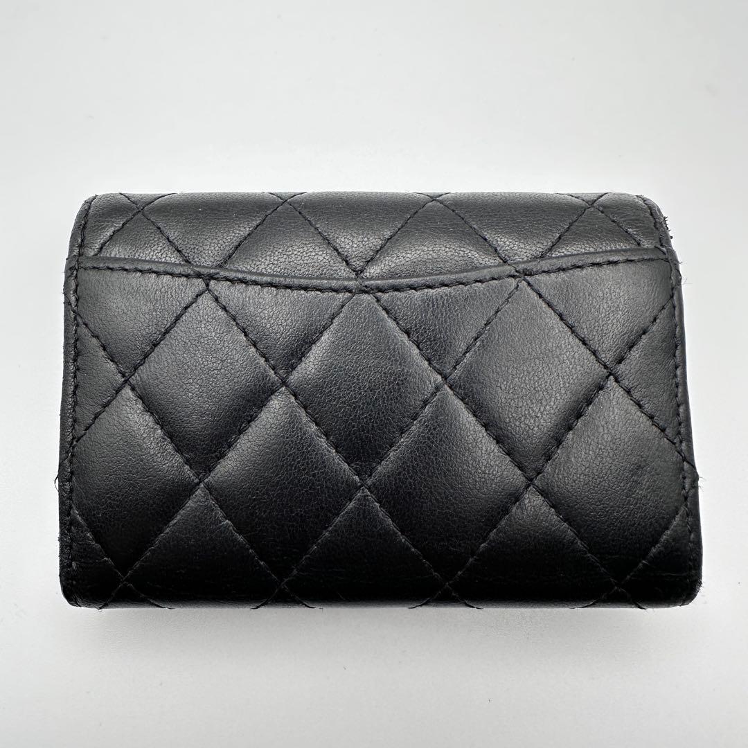 CHANEL シャネル マトラッセ キーケース 4連 シルバー金具