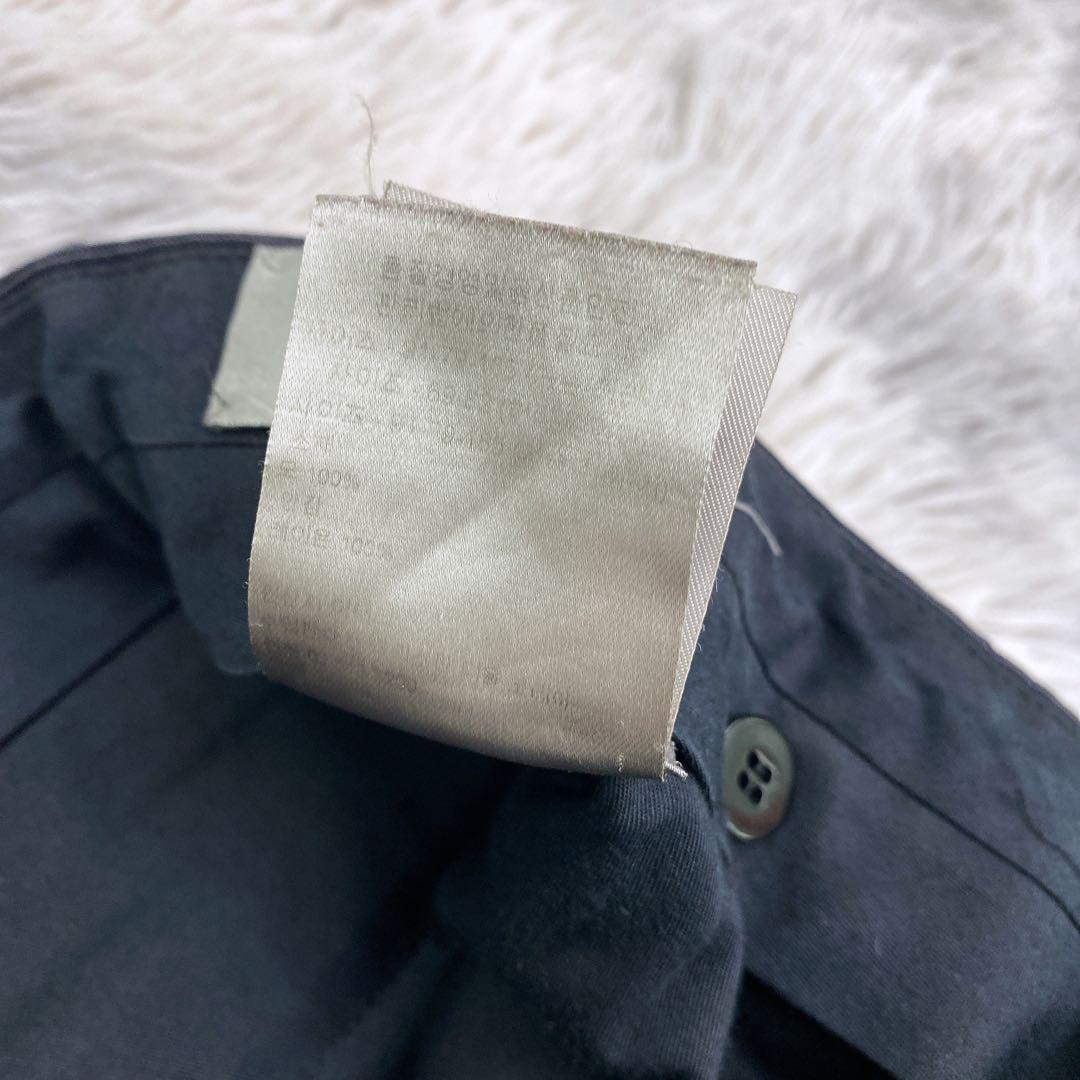 10aw クリス期　ディオールオム　ナローラペルストライプスーツ