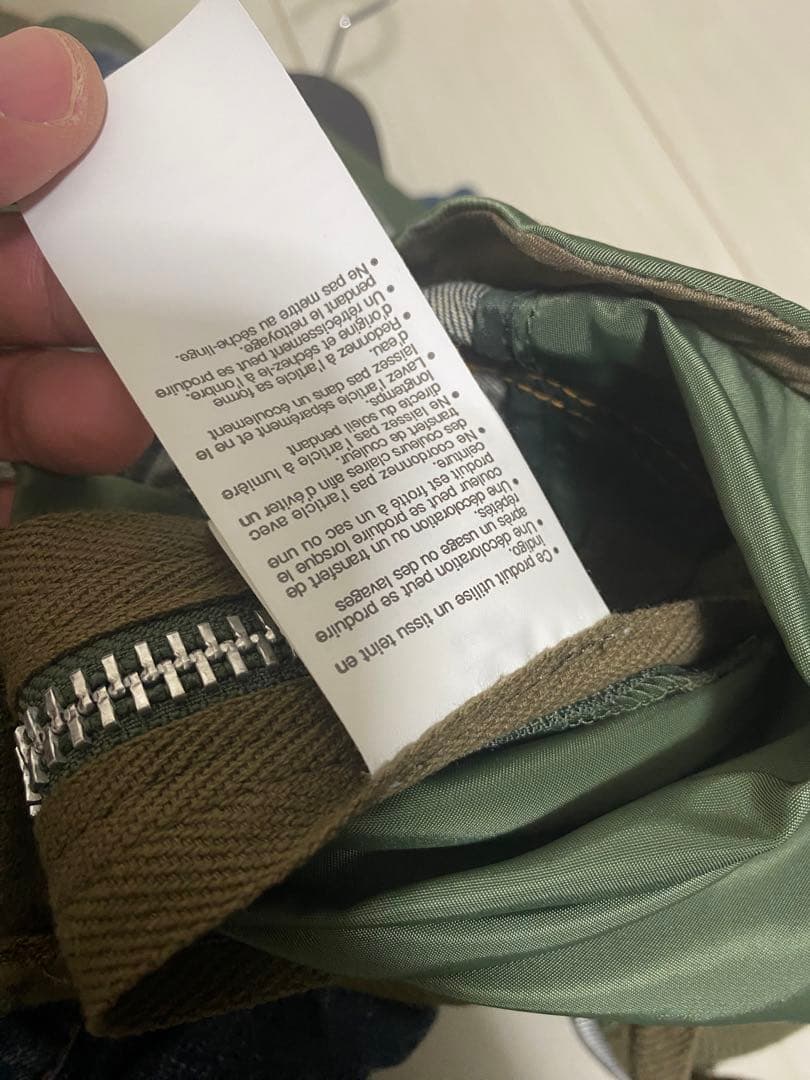 サカイ　Denim Nylon Twill Jacket サイズ２　ＳＣＭ