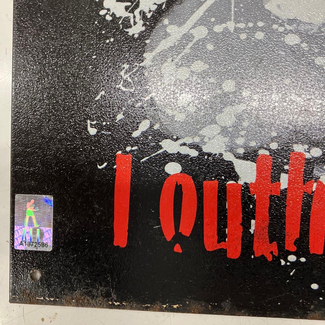 最終価格‼️売り切り‼️モハメドアリ　　ブリキの看板