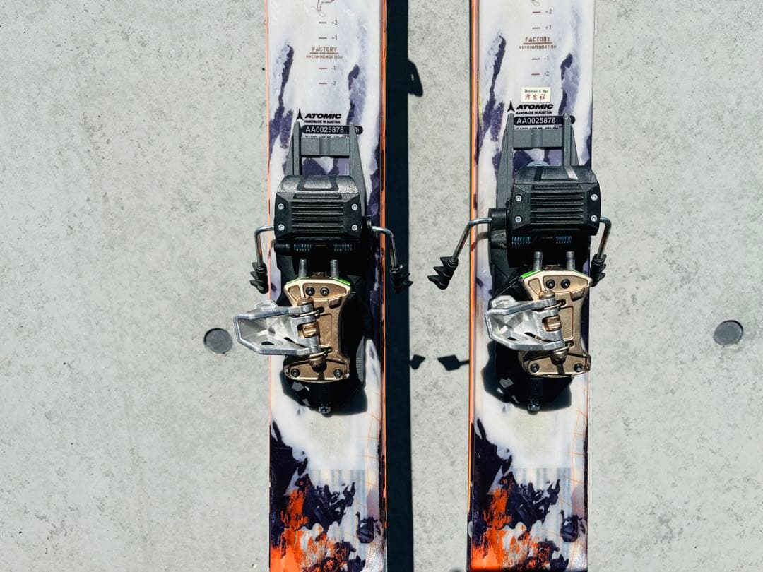 Atomic backland 176cm バックカントリースキー