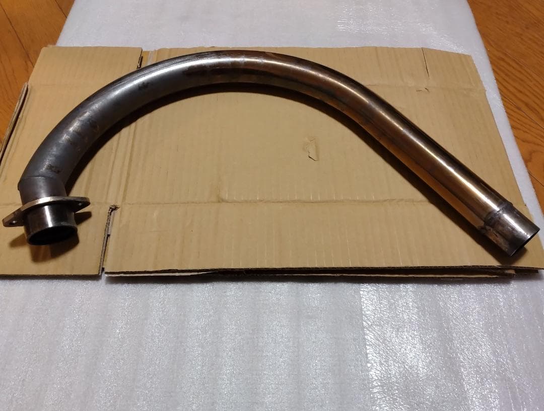 SR400 ステンレス製 エキパイ エキゾーストパイプ マフラー