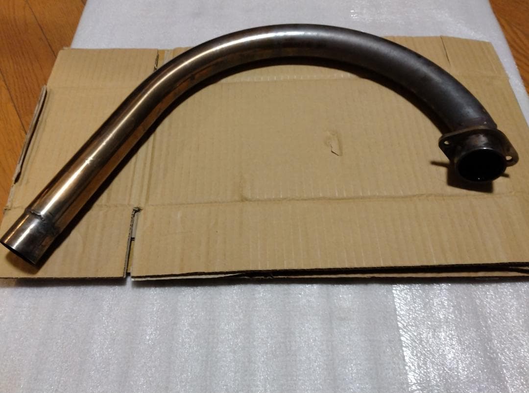 SR400 ステンレス製 エキパイ エキゾーストパイプ マフラー