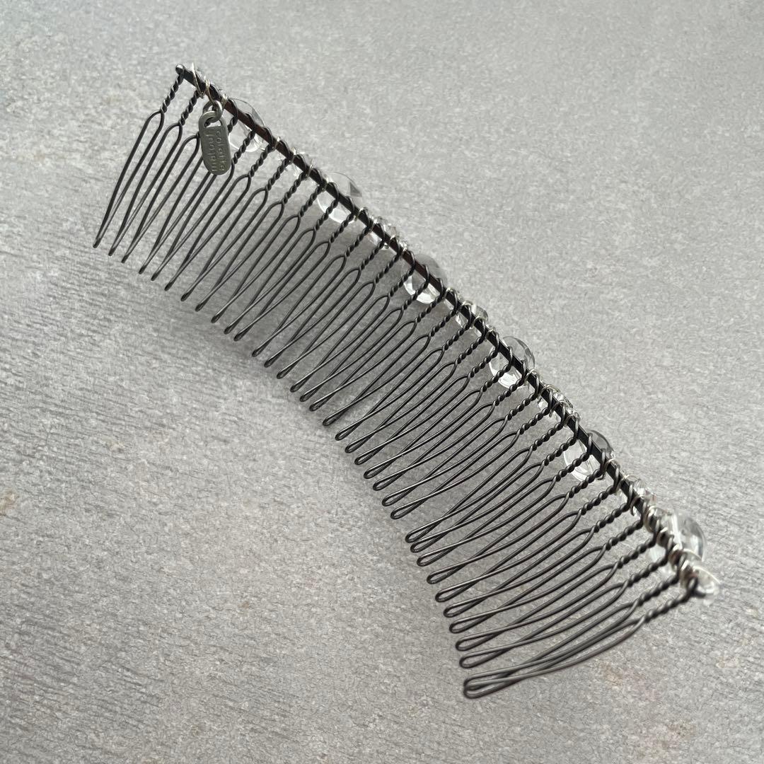 コレットマルーフ ワイヤーコーム ヘアコーム 2点セット ストーン