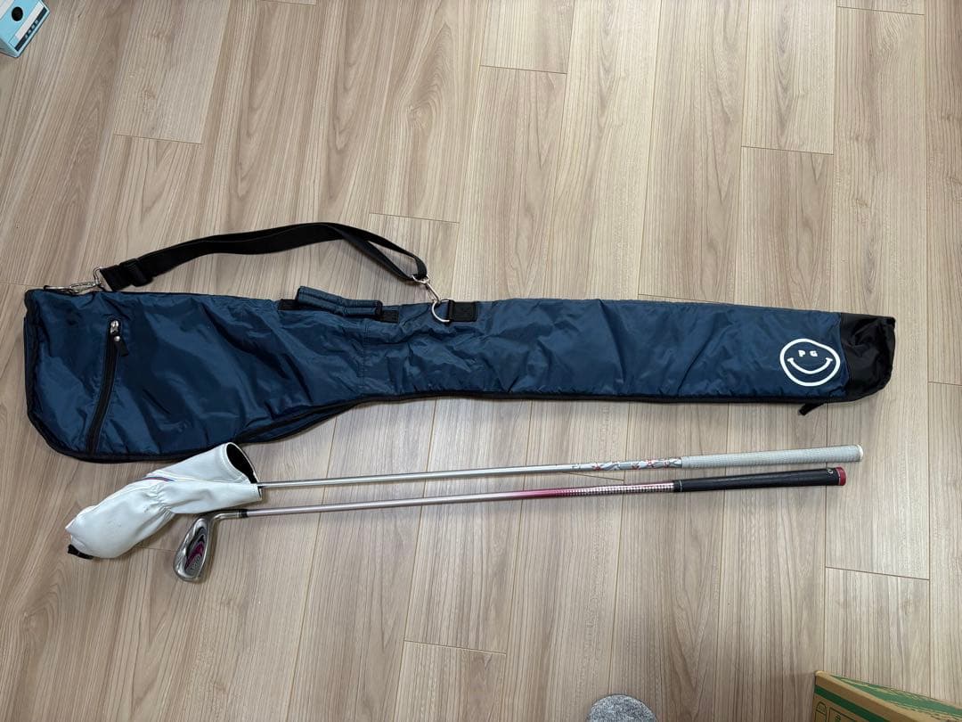 【PEARLY GATES ゴルフ クラブケース】ほぼ未使用 ネイビー