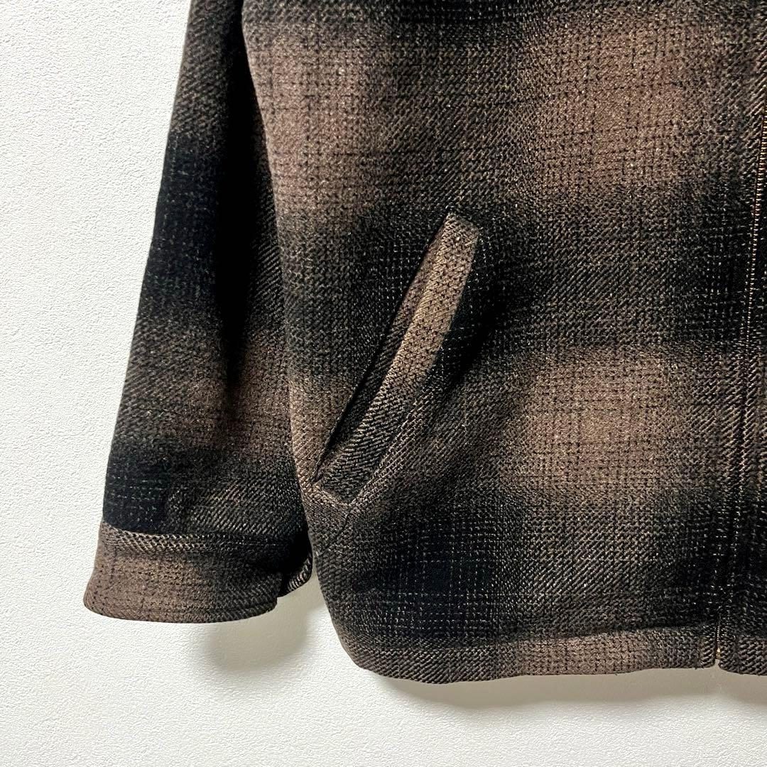 《OSHKOSH》Ombre Check Wool Jacket