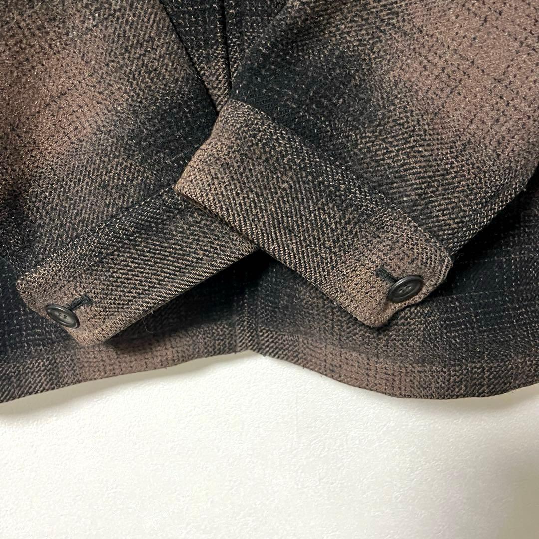 《OSHKOSH》Ombre Check Wool Jacket