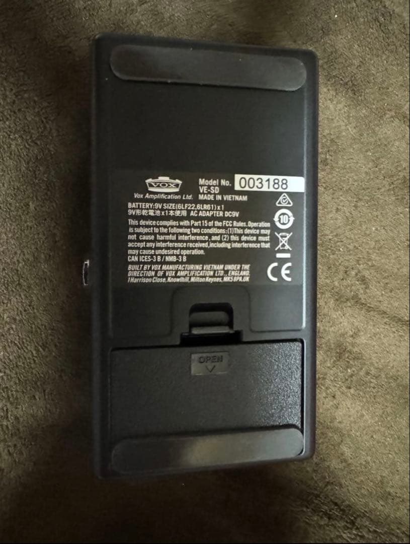 VOX SILK DRIVE フェンダー系