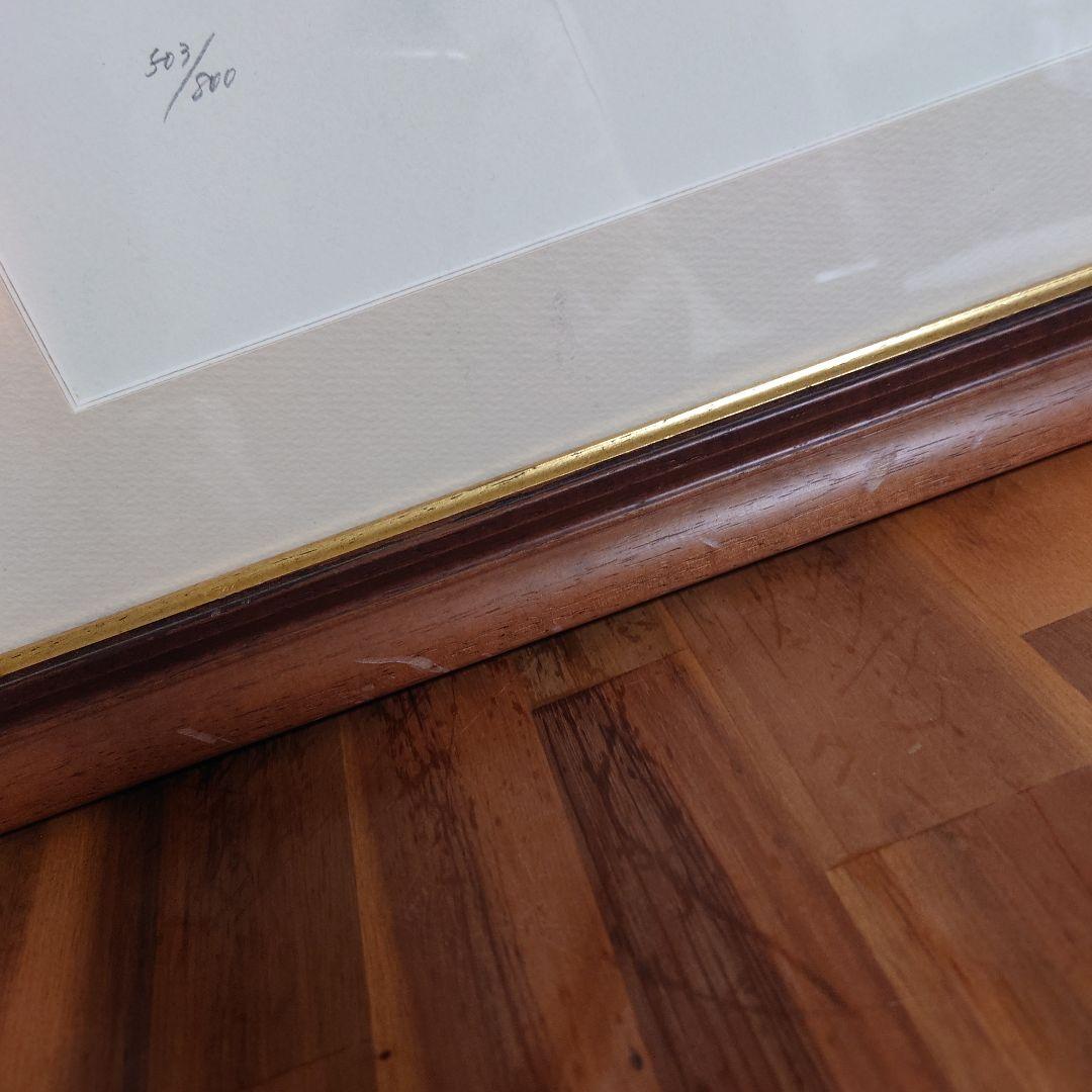 橋本 不二子 限定版画 額装　直筆サイン・エディション有り 大判サイズ　絵画