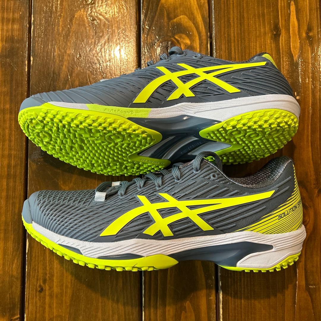 アシックス　メンズテニスシューズ ソリューションスピードFF2OC オムニクレー
