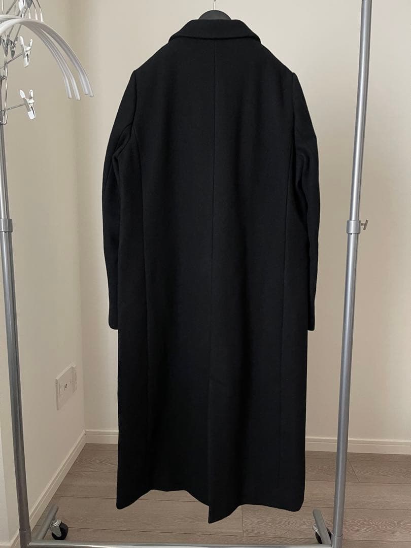 SLOBE IENAブラック チェスターコート