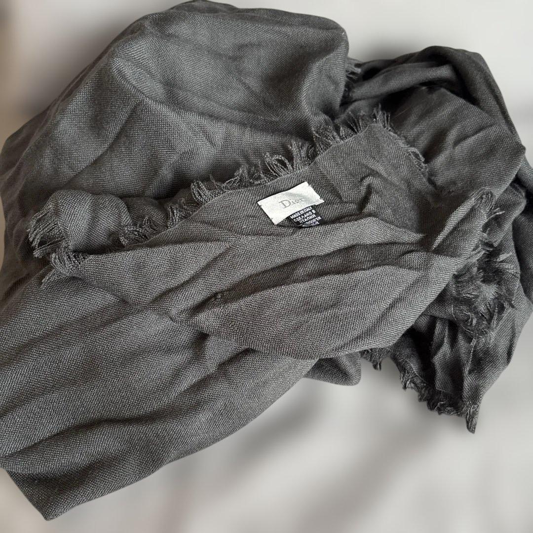 Dior グレー ストール