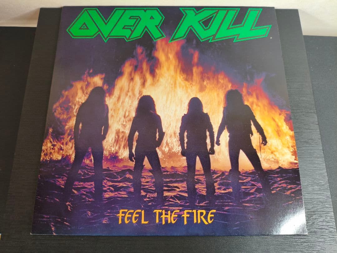 1985年 N 0035 Overkill – Feel The Fire LP